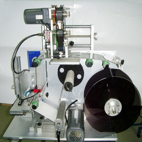 Sticlă rotundă Mașină de etichetare automată semiautomatică semiautomatică cu cod opțional de codare a numărului de expirare funcție de imprimare manuală etichetare echipamente etichetă