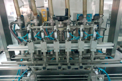 sesame cream filling machinery thick sauce filling linear equipment.jpg