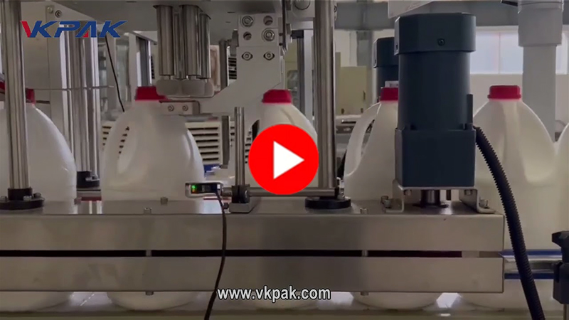 Anti Corrosion Filling Line For 1 Gallon Bleach