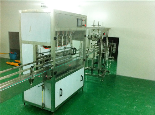 Automated olive oil filling ROPP capping labeling machine Oil production line