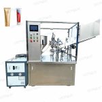 Automatic Cream Lotion Tubes Filling Sealing Machine With Water Chiller