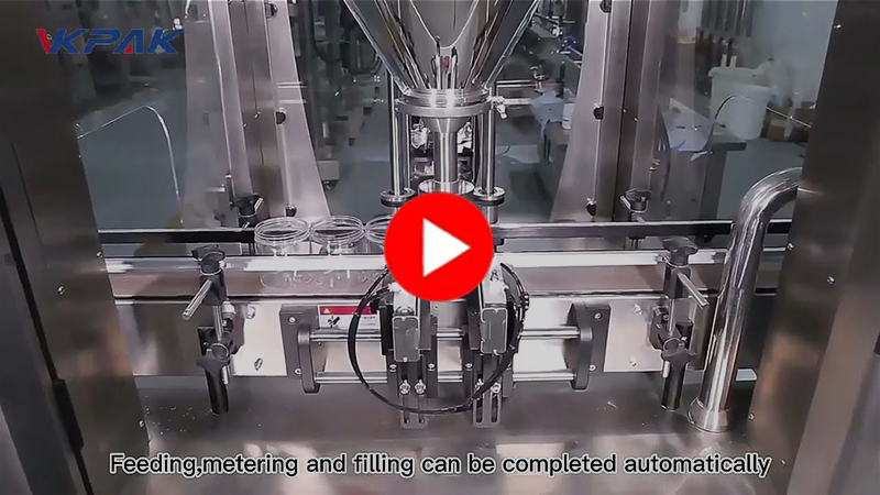 Automatic Single Head Servo Auger Filler Machine
