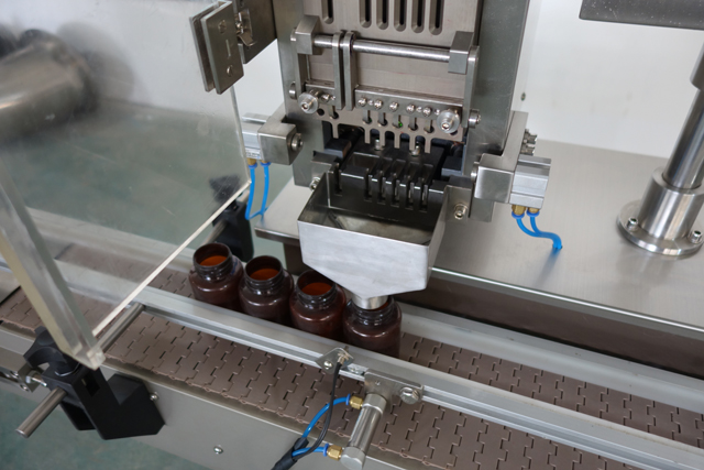 Capsule tablet filling counting bottling machine automatic glatin pills filler counter equipment3