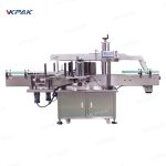 Double Side Sticker Labeling Equipment For Plastic Glass Bottles