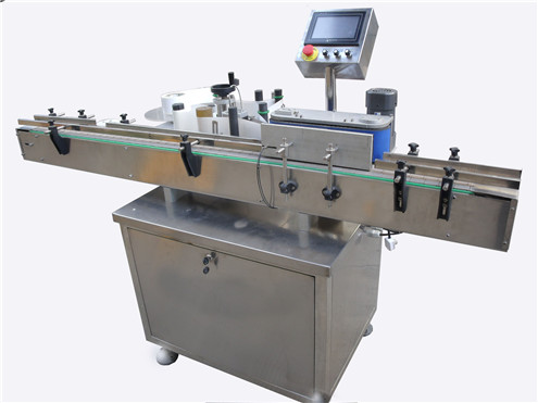 E-liquid filling stopper capping vertical labeling machin line