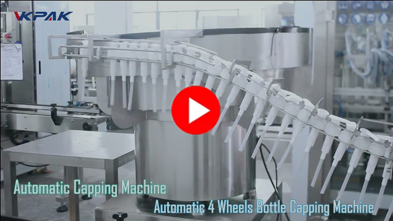 Filling Line For Shampoo, Shower Gel