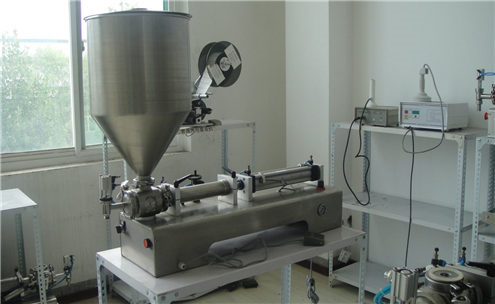 دستگاه پر کننده مایع و خمیر پنوماتیک کامل 50-1000ML