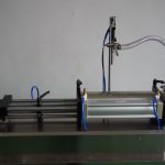 Хоризонтална течна машина за полнење целосно пневматска полуавтоматска опрема за полнење на течност за шампон