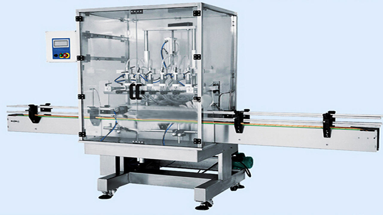 Linear liquid foamy glass bottles overflow filling machine automatic jars filler equipment8