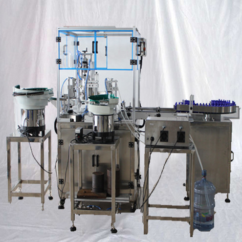Peristaltisk pumpvätskedosering märkningslinje för påfyllning