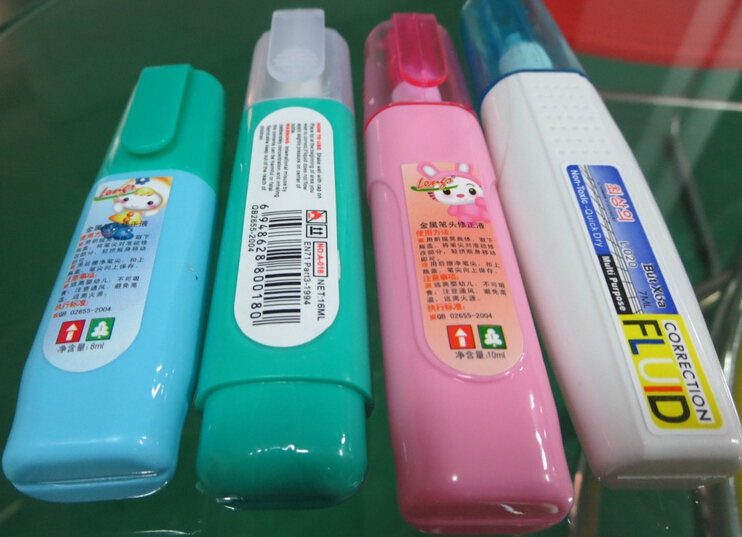 Spout Bags Plastic Bag Labeling Machine Semi Automatic For Flat Surface