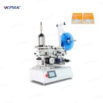 Spout Bags Plastic Bag Labeling Machine Semi Automatic For Flat Surface