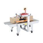 Tin Cans Cartons Sealing Machine Case Closing Sealer Equipment