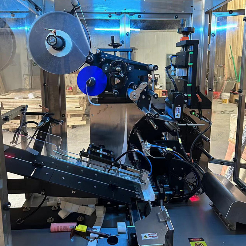 Automatic Plastic Soft Tubes Labeling Machine With Tubes Feeding System