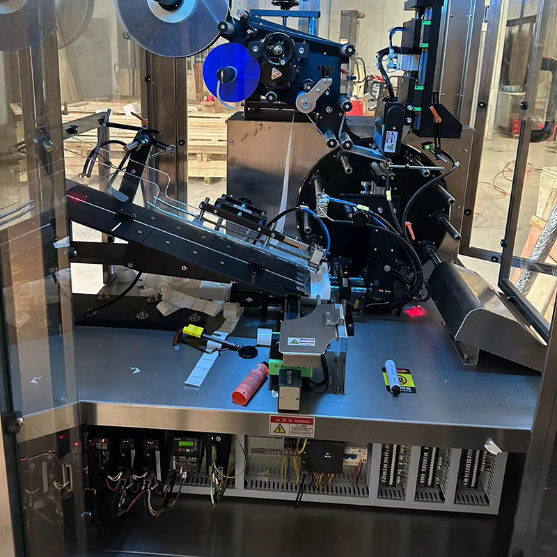 Automatic Plastic Soft Tubes Labeling Machine With Tubes Feeding System