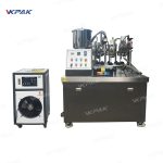 Semi Automatic Cream Honey Toothpaste Tube Filling Sealing Machine