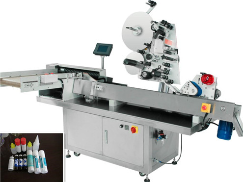ampoule bottles vials horizontal labeling machine high speed