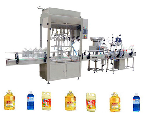 automatic filling machine with screw capper for various bottles linear