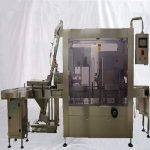 Automatic Inline Glass Jars Vacuum Capping Machine With Metal Detector