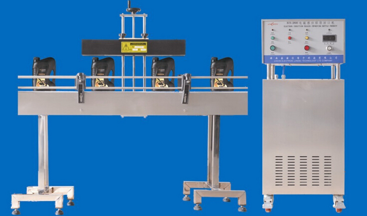 automatic induction sealing machines induction sealing machine linear automatic equipped with cap