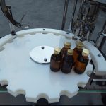 Automatic Rotary Glass Bottles Vials Metal Caps Screw Capping Machine