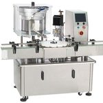 Automatic Rotary Single Head Aluminum Caps Ropp Screw Capping Machine