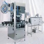 Automatic Shrink Sleeve Labeling Equipment With Steam Shrink Tunnel