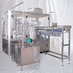 Automatic Spout Stand Up Bags Soybean Milk Juice Filling Capping Machine