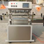 Automatic Three Heads Snack Food Jars Film Sealing Machine