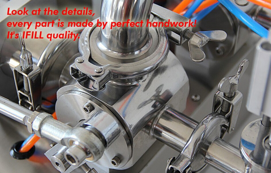 stainless steel connection part for whole filling machines filling machine with SS Steel.jpg