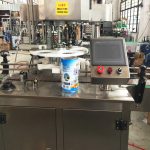 Metal cans canning machine automatic rotary jars pop can capping sealing equipment with touch screen controlling system