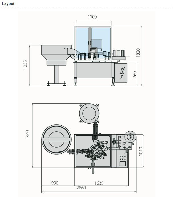 high speed syringe filling closer pharmaceutical equipment layout of filling closing machine.jpg