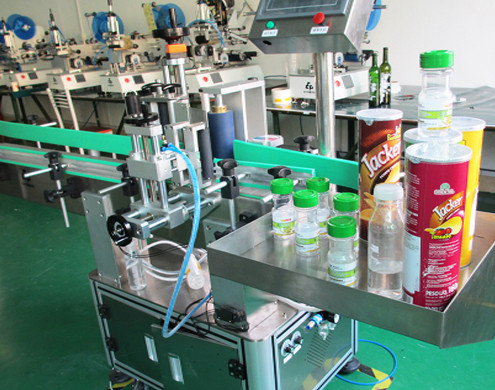 round bottles cans labeling machine