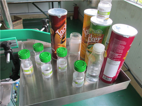 round bottles cans labeling machine