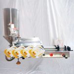 Semi Automatic Pneumatic Spout Pouch Pre-Made Bags Filling Machine