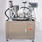 Semi Automatic Rotary Tube Filling Equipment With Ultrasonic Tail Sealing