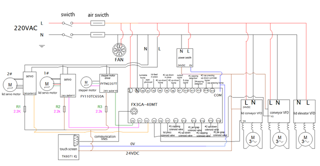 Electric schematic diagram